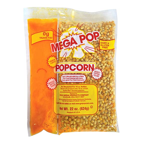 Popcorn, Oil and Salt Kits - 16 oz.